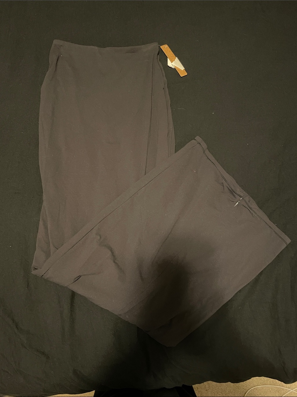 Black fits everybody long skirt